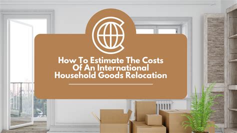 international moving costs estimator.